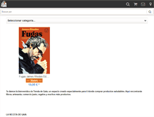 Tablet Screenshot of latiendadegaia.com